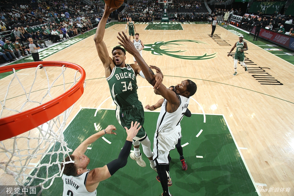 [NBA季后赛]篮网83-86雄鹿 字母哥33+14扳成1-2