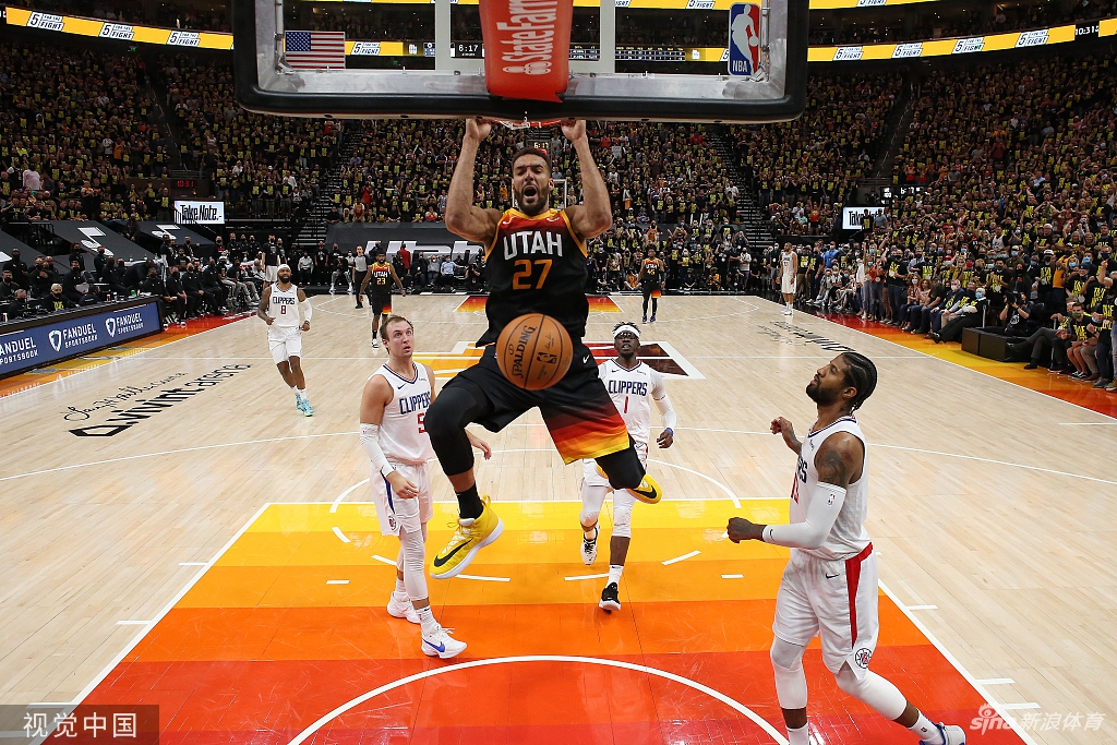 [NBA季后赛]快船119-111爵士 泡椒37分总分3-2