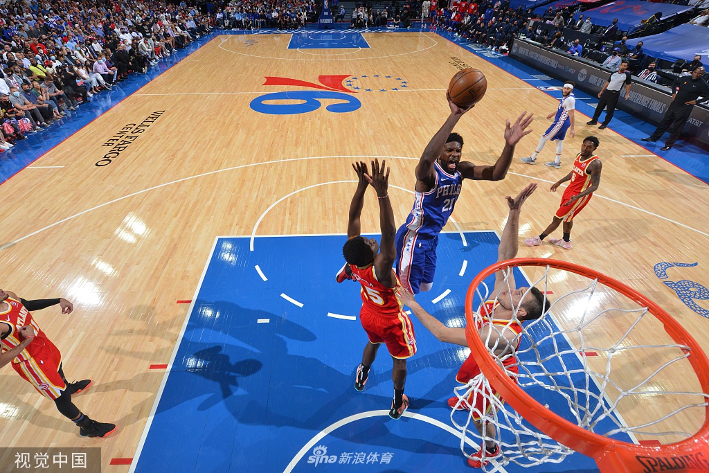 [NBA季后赛]老鹰109-106胜76人 特雷杨39分总分3-2