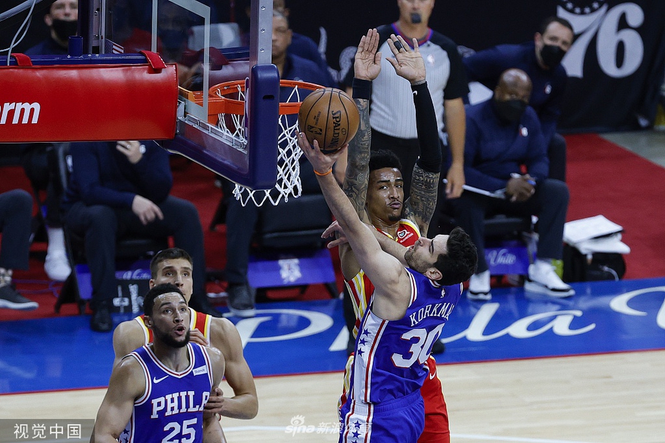 [NBA季后赛]老鹰109-106胜76人 特雷杨39分总分3-2