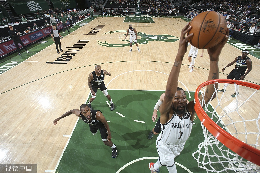 [NBA季后赛]篮网89-104雄鹿 字母哥30+17总分扳成3-3