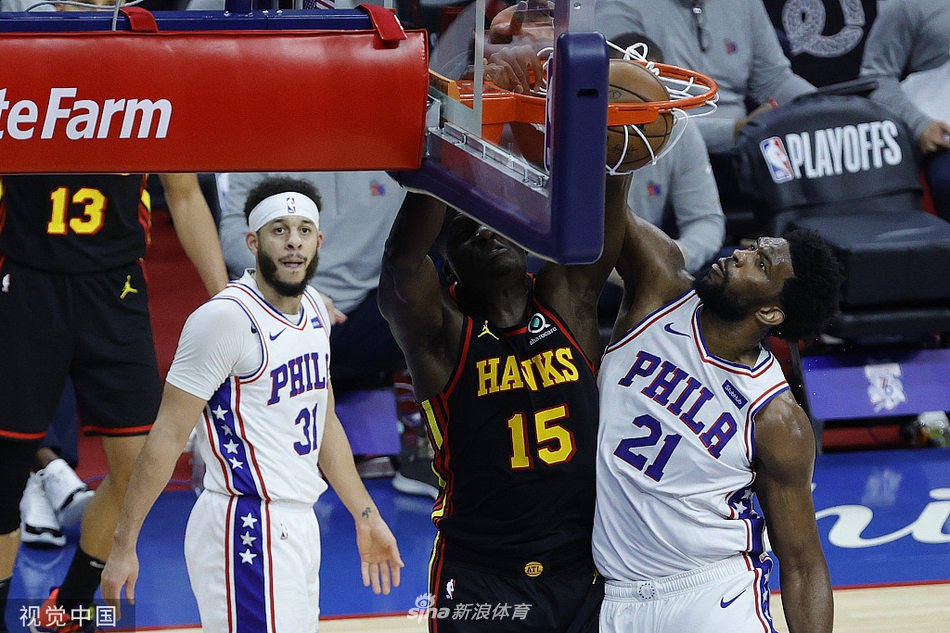 [NBA季后赛]老鹰4-3淘汰76人 晋级东部决赛