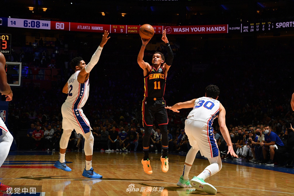 [NBA季后赛]老鹰4-3淘汰76人 晋级东部决赛