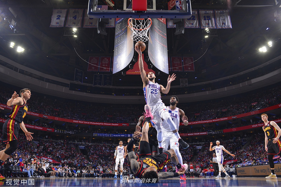 [NBA季后赛]老鹰4-3淘汰76人 晋级东部决赛