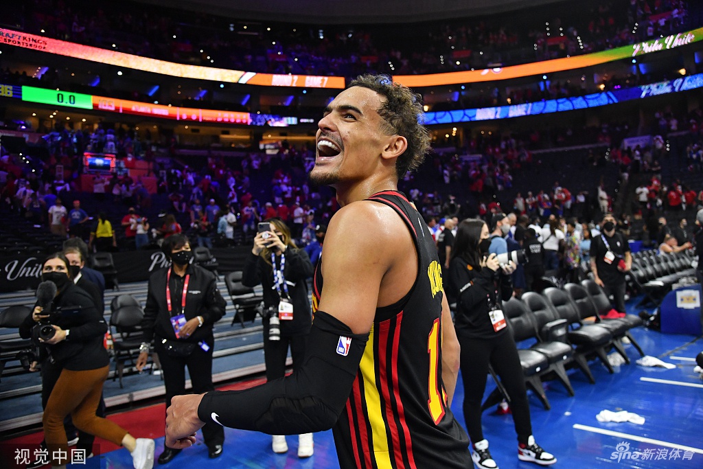 [NBA季后赛]老鹰4-3淘汰76人 晋级东部决赛