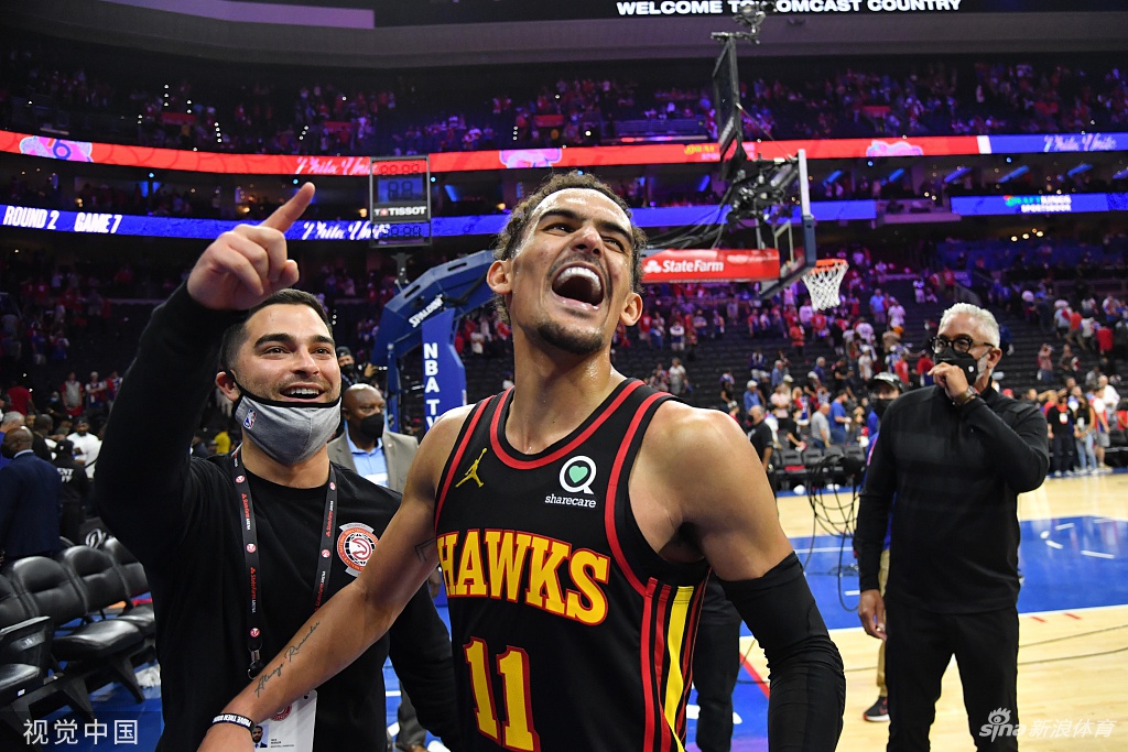 [NBA季后赛]老鹰4-3淘汰76人 晋级东部决赛