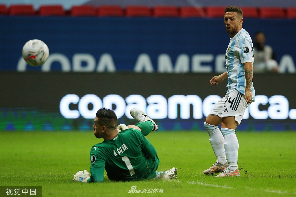 [美洲杯]阿根廷1-0巴拉圭 梅西成队史出场王