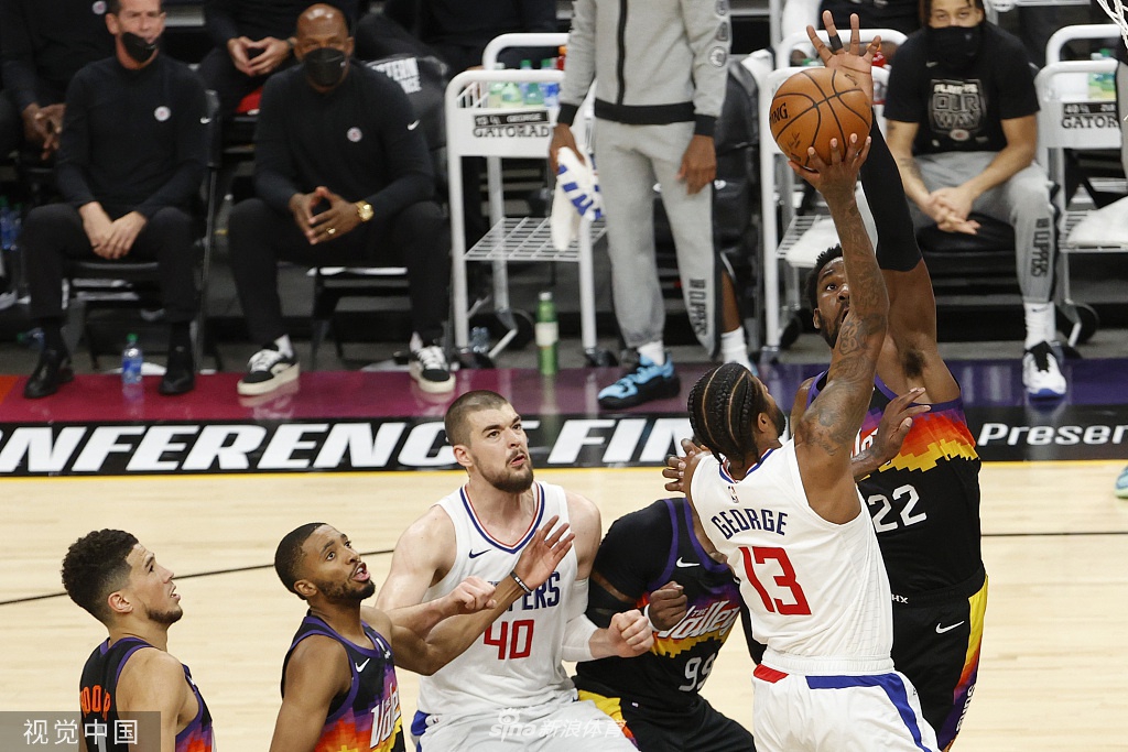 [NBA西部决赛]快船103-104太阳 艾顿绝杀总分2-0