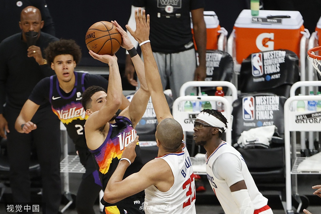 [NBA西部决赛]快船103-104太阳 艾顿绝杀总分2-0