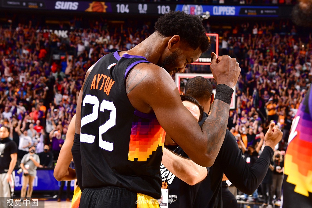 [NBA西部决赛]快船103-104太阳 艾顿绝杀总分2-0