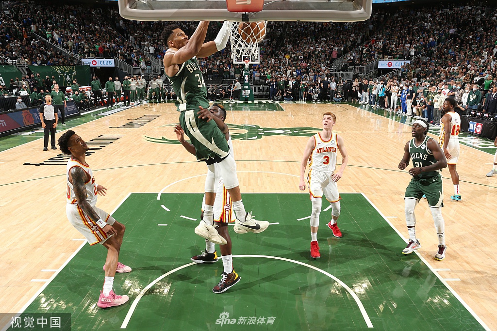 [NBA东部决赛]老鹰116-113雄鹿 特雷杨48分总分1-0