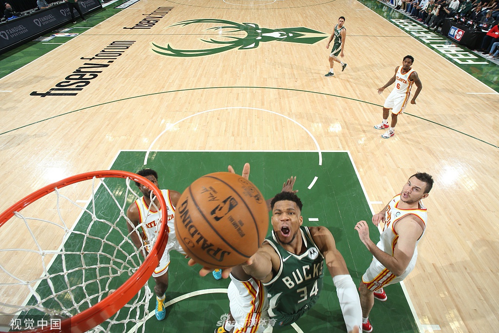 [NBA东部决赛]老鹰116-113雄鹿 特雷杨48分总分1-0