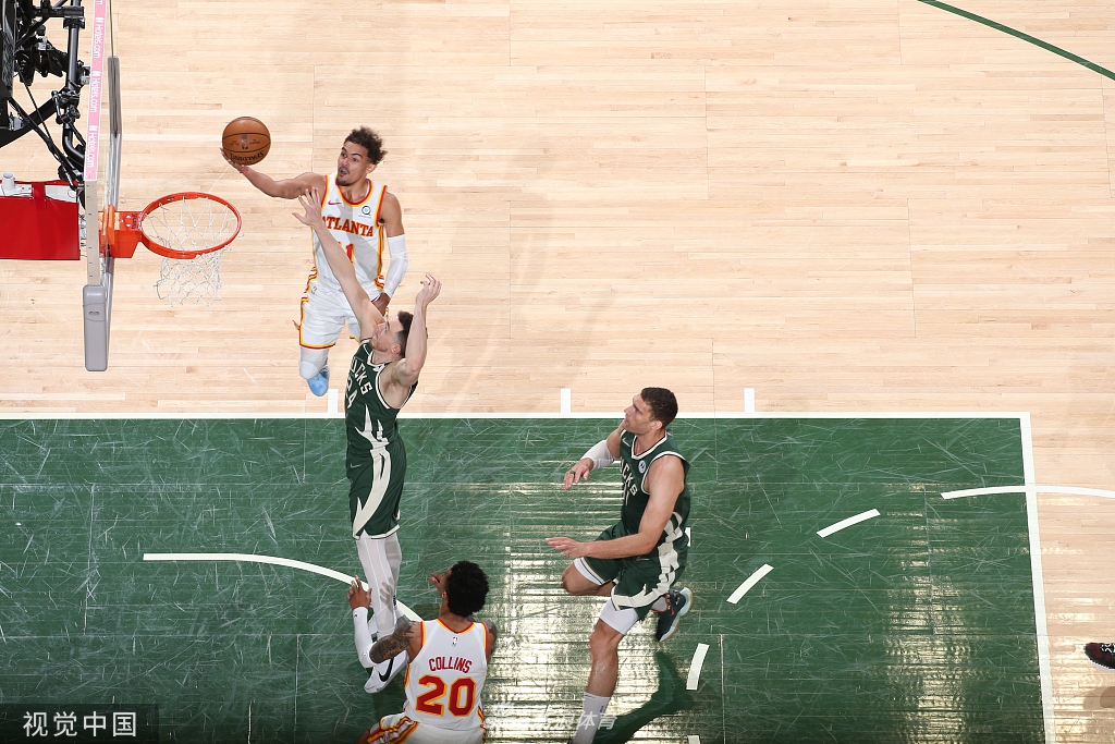 [NBA东部决赛]老鹰116-113雄鹿 特雷杨48分总分1-0