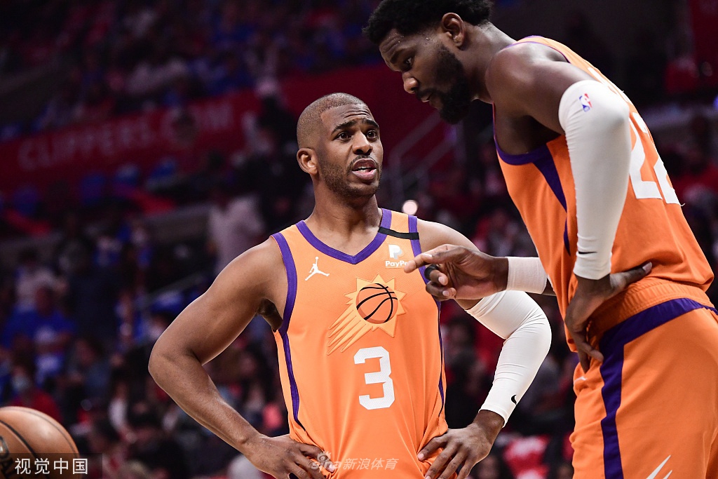 [NBA西部决赛3]太阳vs快船 保罗复出