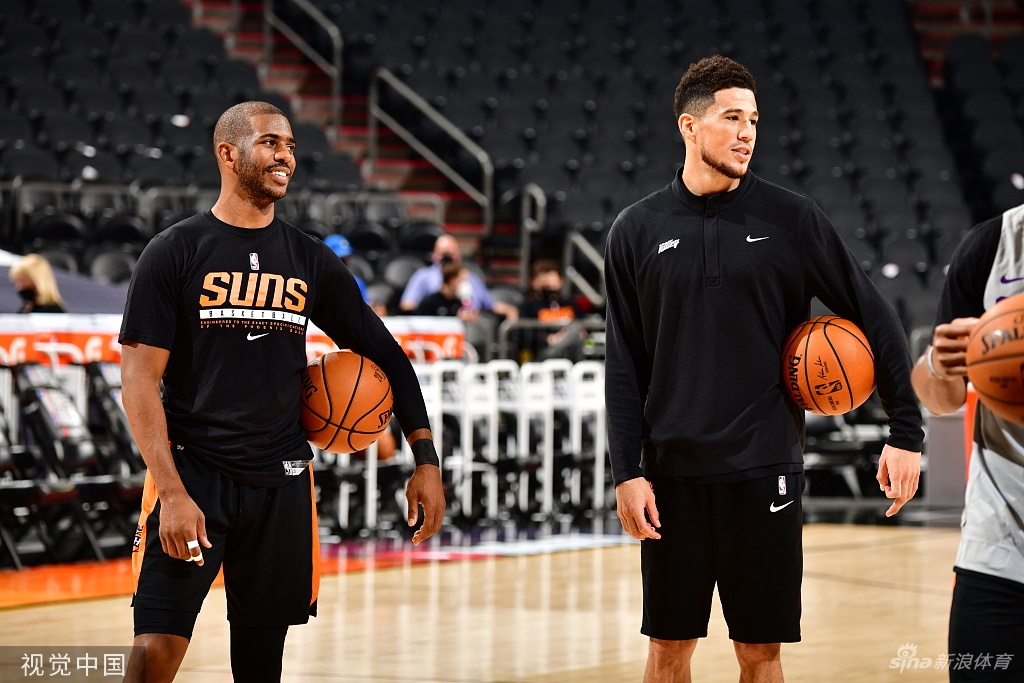 nba总决赛媒体开放日 布克保罗期待总决赛g1
