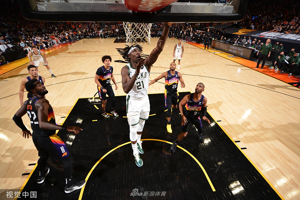 [NBA总决赛G2]雄鹿108-118太阳 布克31分总分2-0