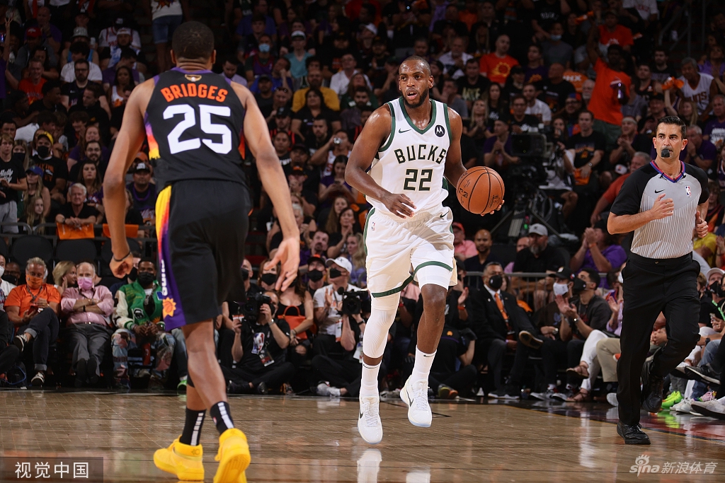 [NBA总决赛G2]雄鹿108-118太阳 布克31分总分2-0