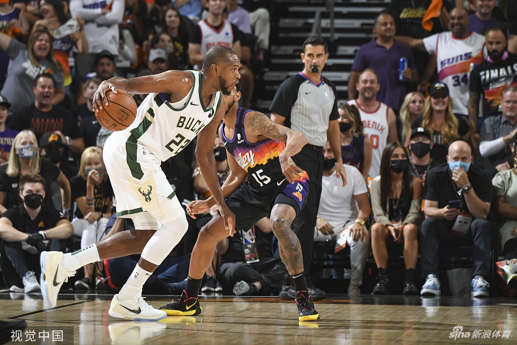 [NBA总决赛G2]雄鹿108-118太阳 布克31分总分2-0