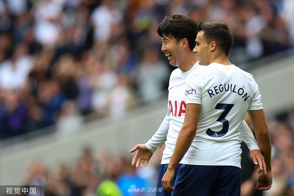 [英超]热刺1-0沃特福德 孙兴O任意球破门