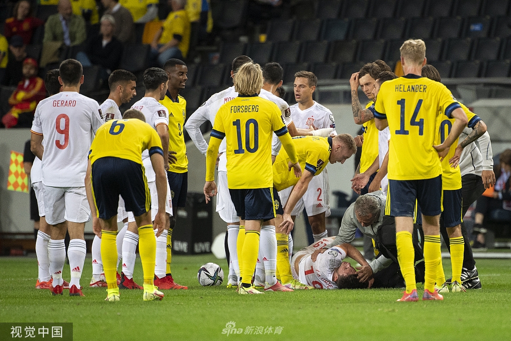 [世预赛]瑞典2-1逆转西班牙