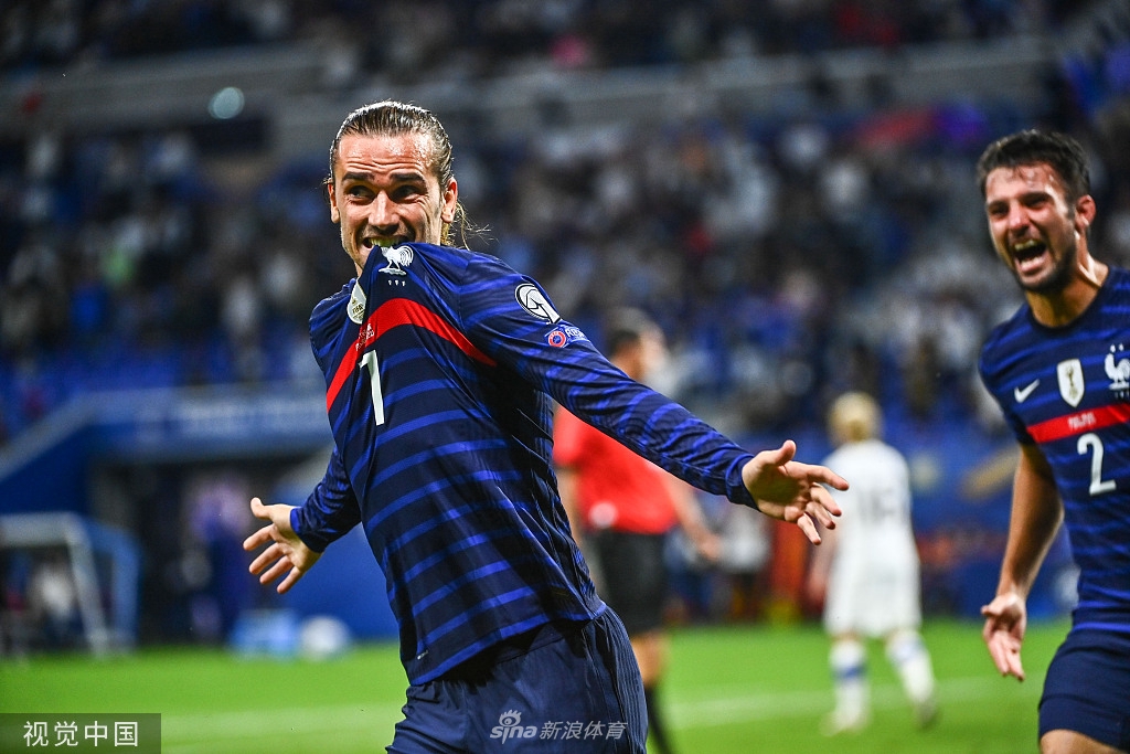 [世预赛]法国2-0芬兰 格列兹曼两球
