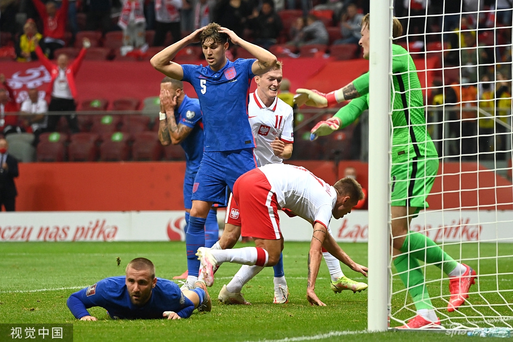 [世预赛]波兰1-1英格兰 凯恩轰世界波