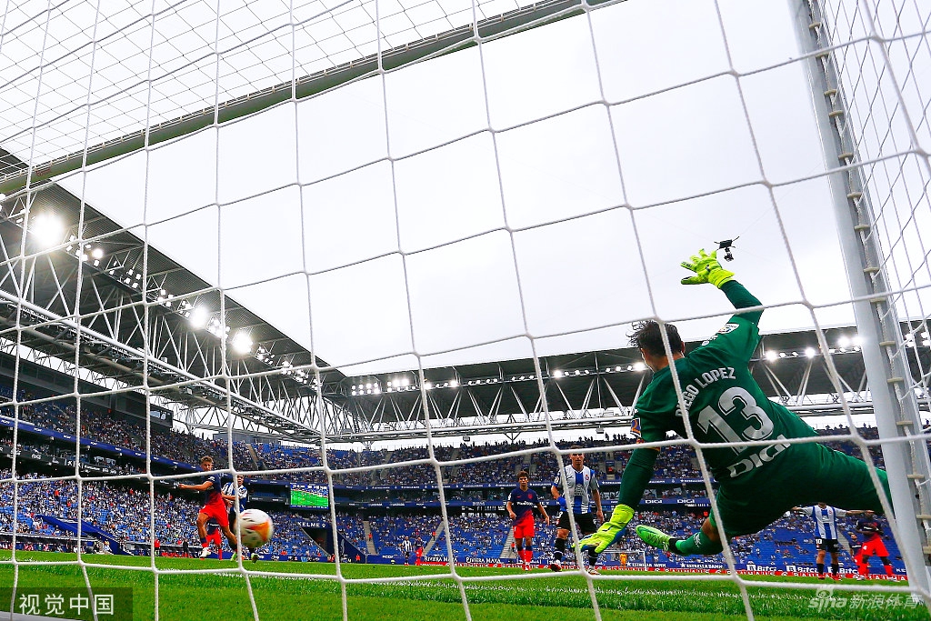 [西甲]西班牙人1-2马竞 武磊未能出场