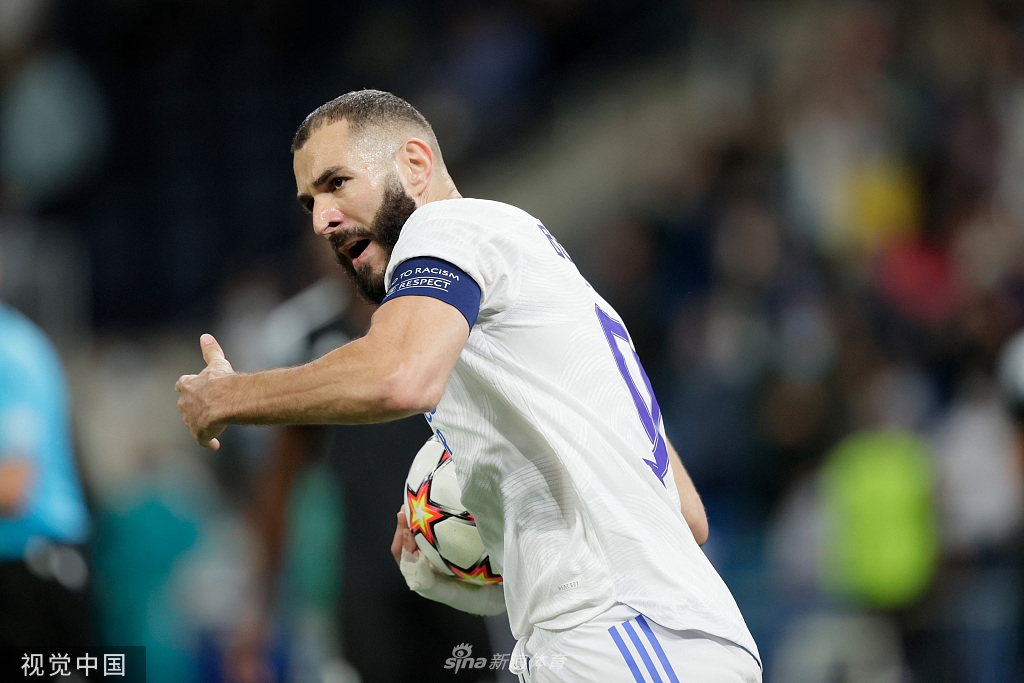 [欧冠]皇马1-2谢里夫 本泽马破门