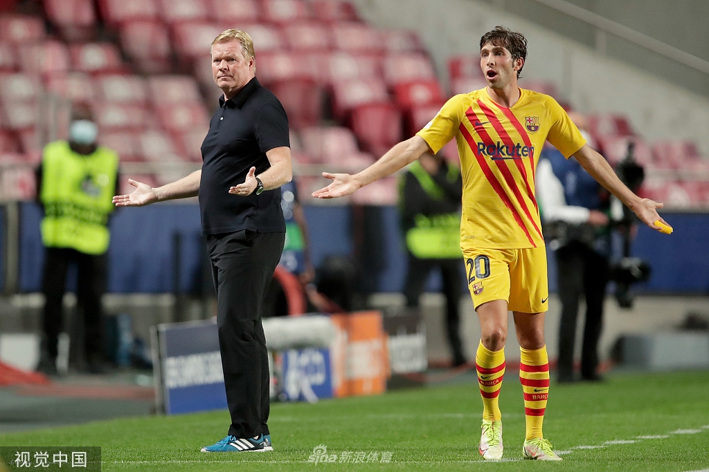 [欧冠]巴萨0-3本菲卡 小组赛遭遇连败