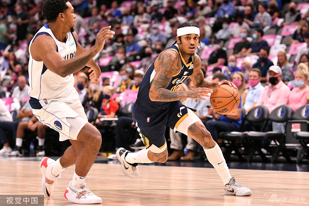 [NBA季前赛]爵士101-111独行侠
