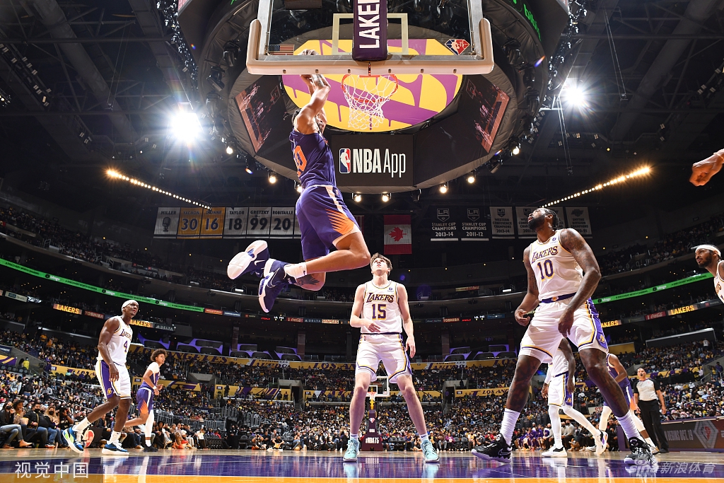 [NBA季前赛]太阳123-94湖人