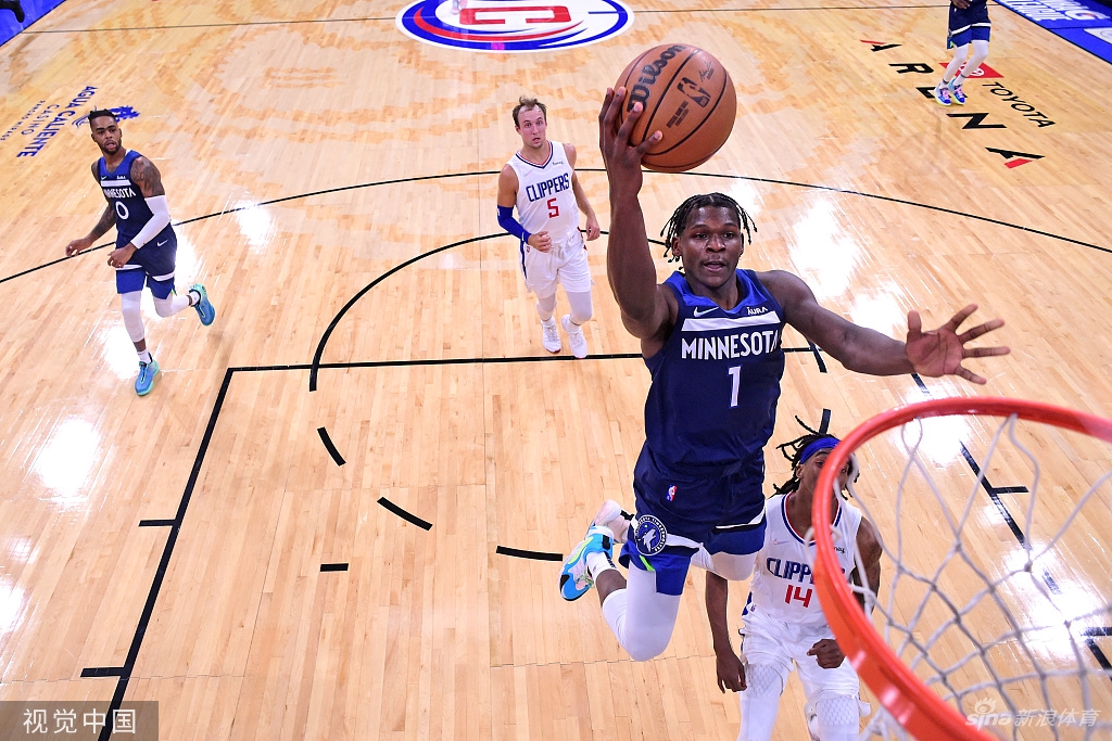 [NBA季前赛]森林狼128-100快船