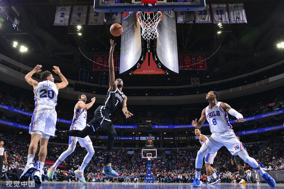 [NBA季前赛]篮网104-115负76人