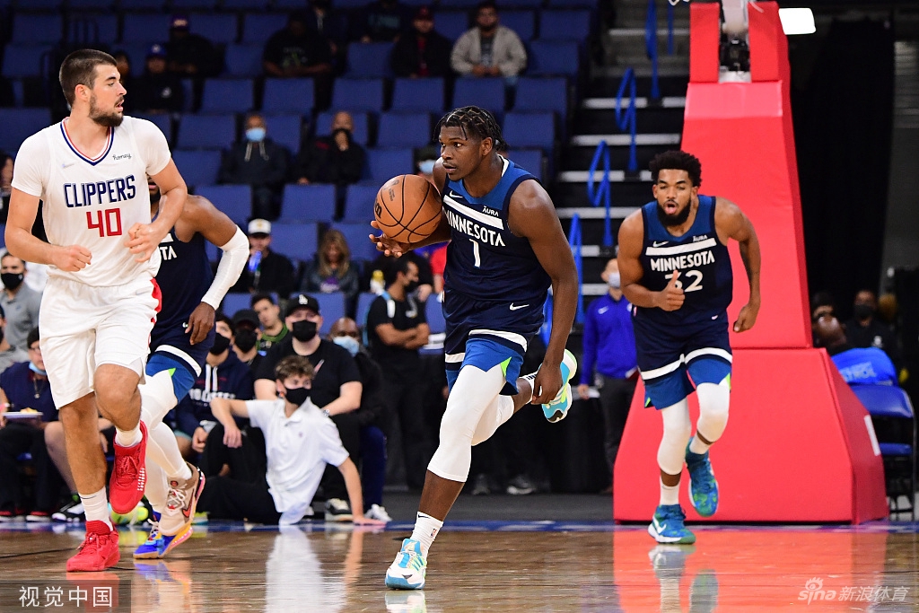 [NBA季前赛]森林狼128-100快船