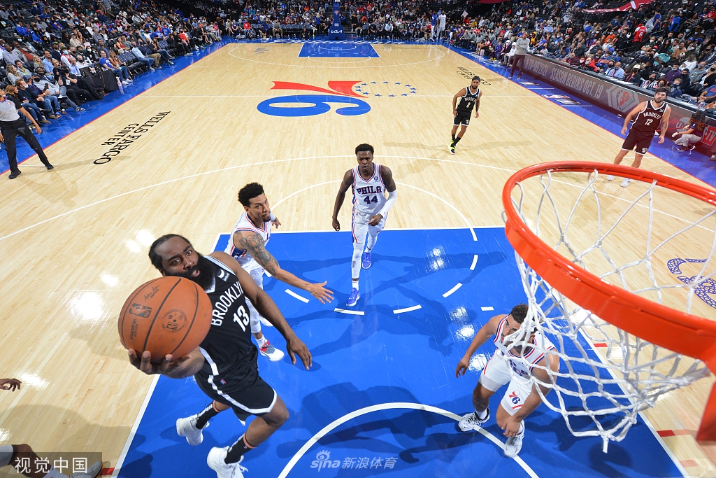 [NBA季前赛]篮网104-115负76人