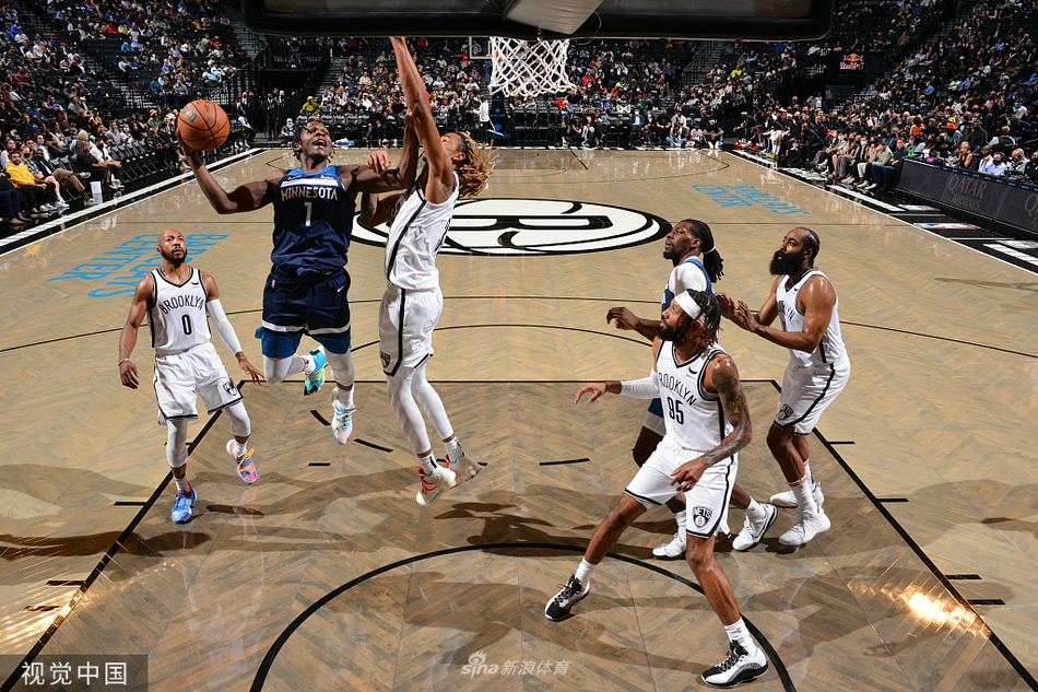 [NBA季前赛]森林狼101-107篮网