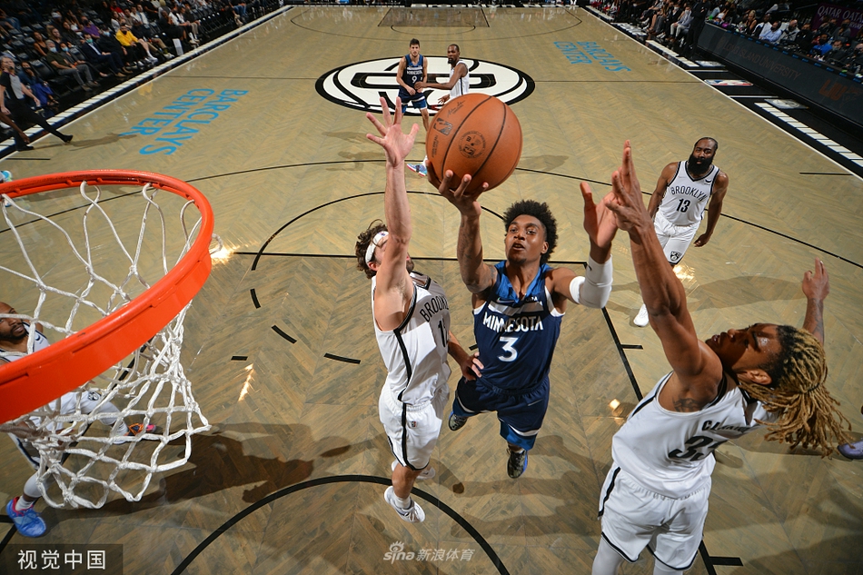 [NBA季前赛]森林狼101-107篮网