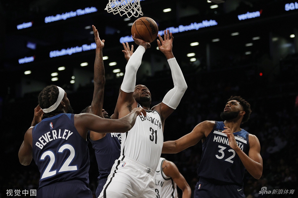 [NBA季前赛]森林狼101-107篮网