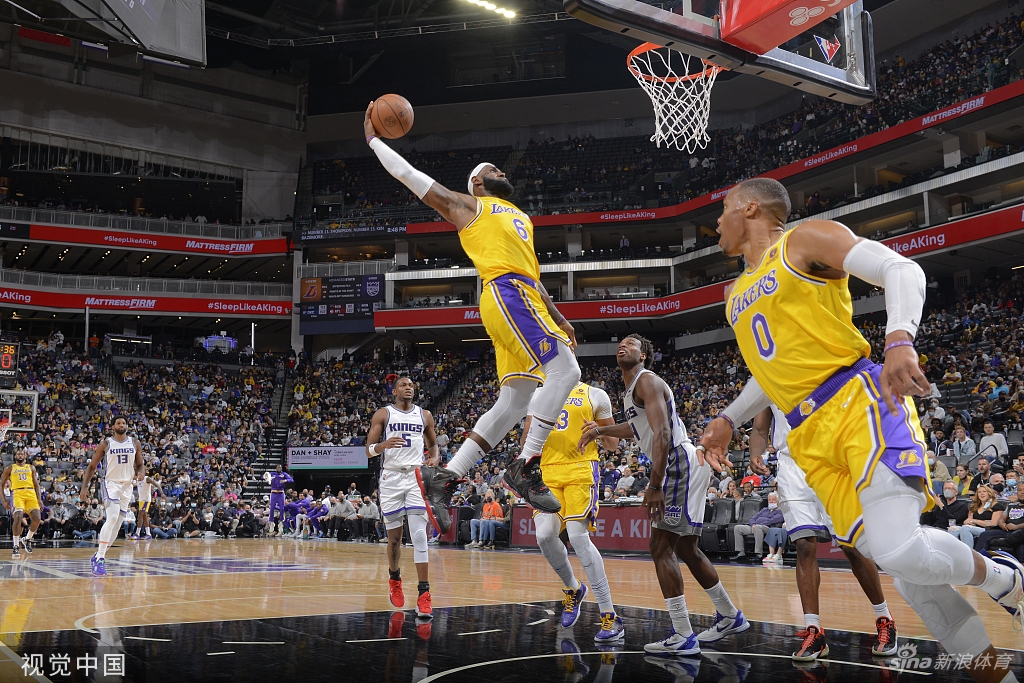 [NBA季前赛]湖人112-116国王