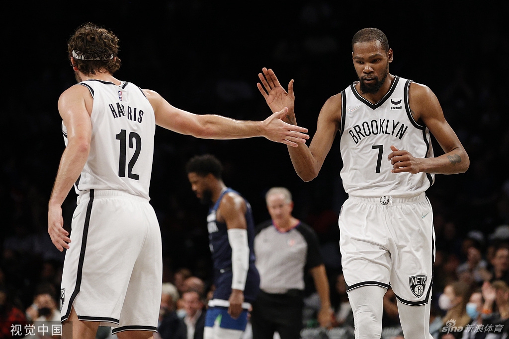 [NBA季前赛]森林狼101-107篮网