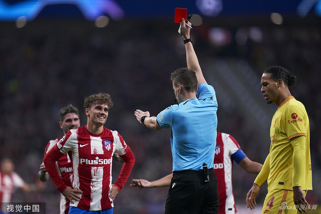 [欧冠]马竞2-3利物浦 萨拉赫两球