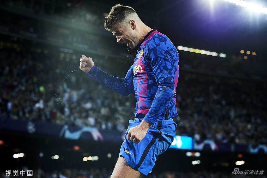 [欧冠]巴萨1-0基辅迪纳摩 皮克破门