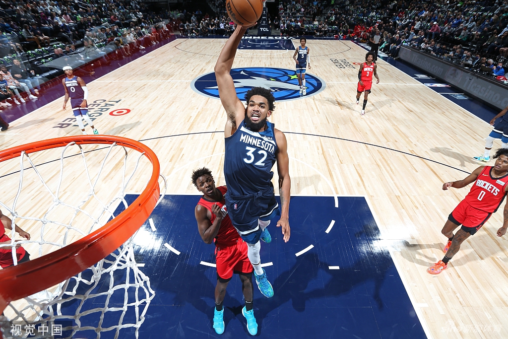 [NBA常规赛]火箭106-124森林狼