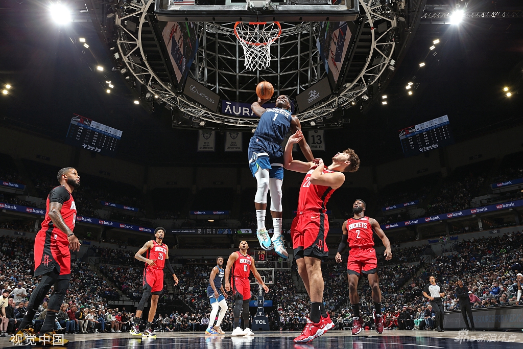 [NBA常规赛]火箭106-124森林狼