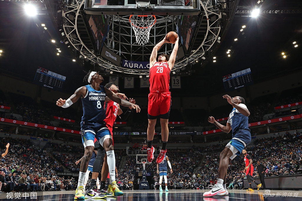 [NBA常规赛]火箭106-124森林狼