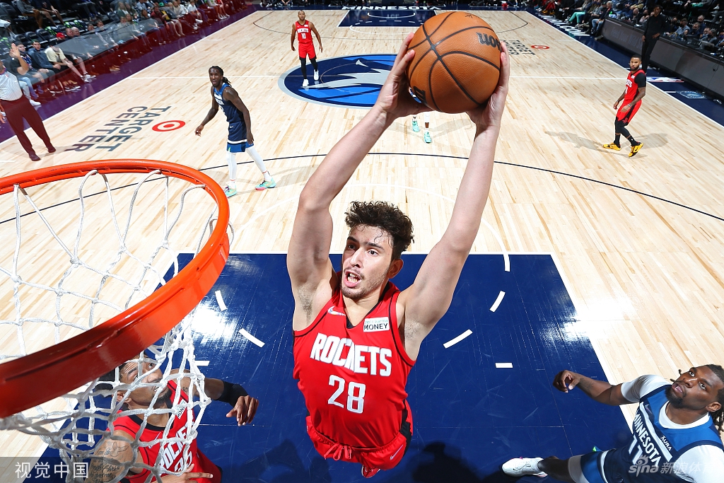 [NBA常规赛]火箭106-124森林狼