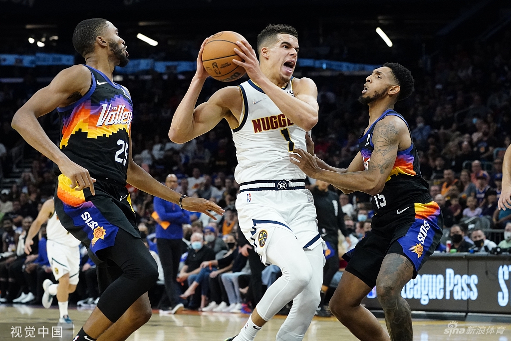 [NBA常规赛]掘金110-98太阳