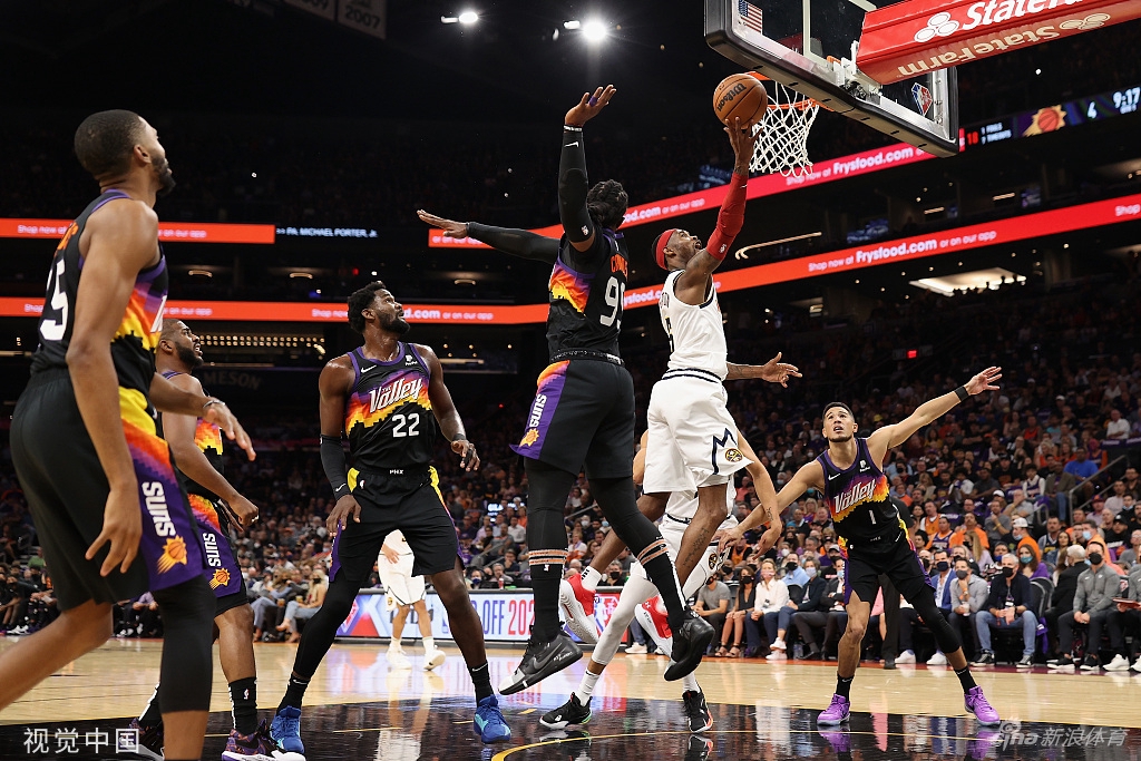 [NBA常规赛]掘金110-98太阳