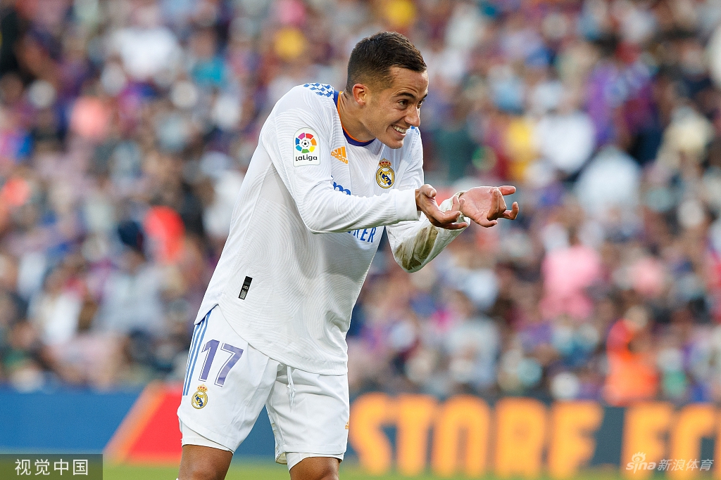 [西甲]皇马客场2-1巴萨 阿拉巴进球