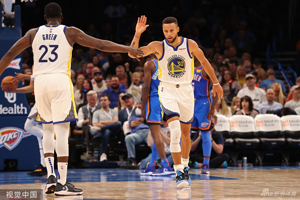 [NBA常规赛]勇士106-98雷霆